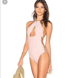 Tularosa Haven one piece in pale pink size small